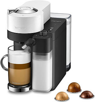 Кавоварка Nespresso Vertuo Lattissima White Delonghi ENV300.W, фото 1