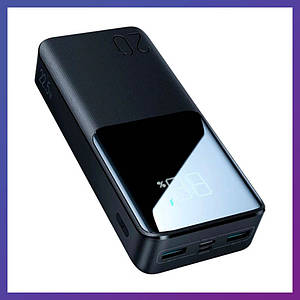 Повербанк зовнішній акумулятор Joyroom LED Display Quick Charge 22.5 W 20000 mAh Портативна батарея + Подарунок