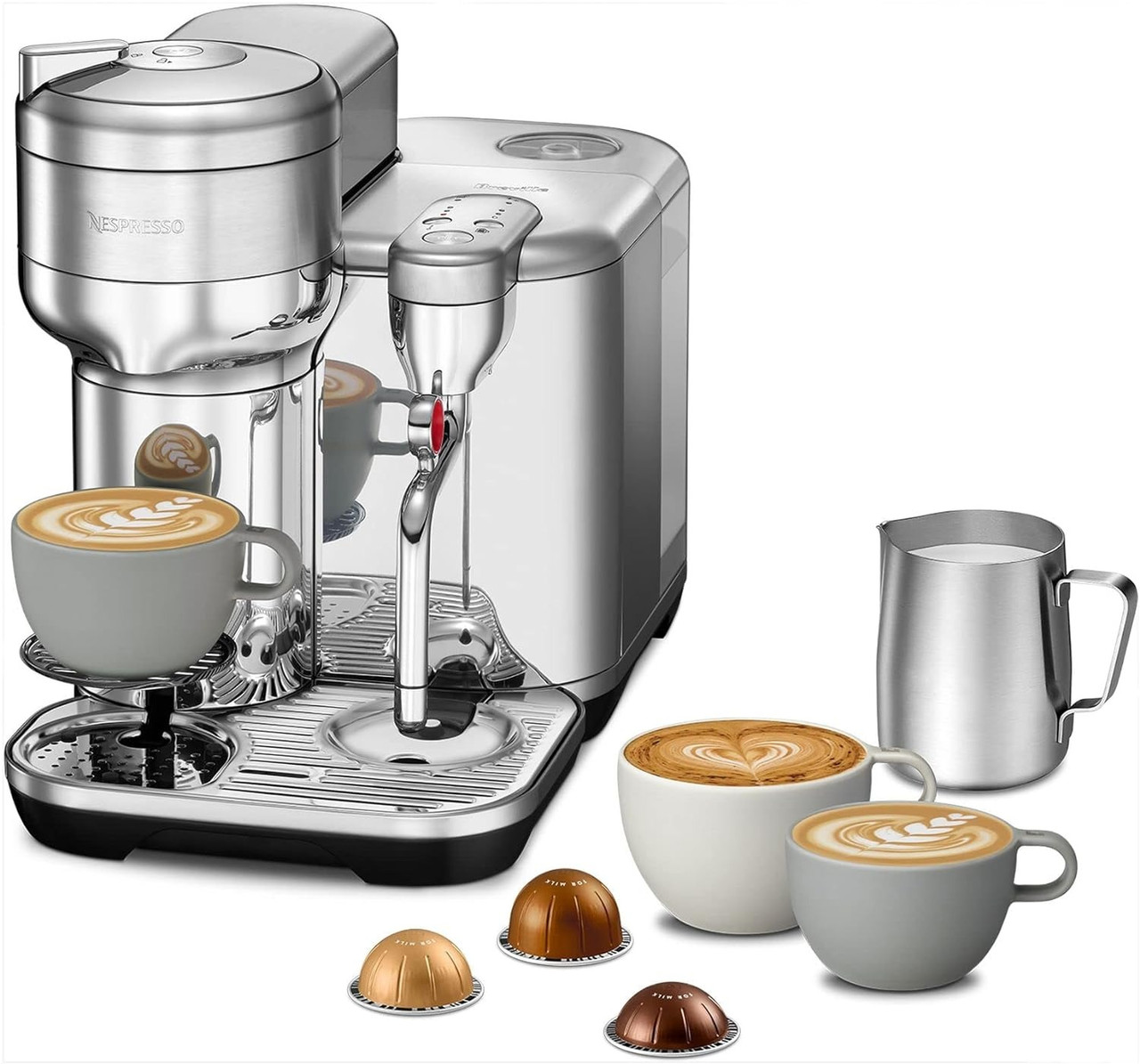 Кавоварка Nespresso Vertuo Creatista, Brushed Stainless Steel