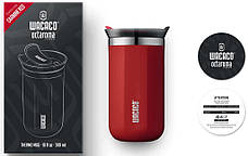 Термокухоль Wacaco Octaroma Lungo 300мл, червоний, фото 3