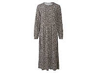 Платье миди свободного кроя для женщины Esmara LIDL 498622 42(M) черный, белый