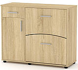 Тумба під взуття ТО-5 Ательє світлий Компаніт (99х38х82 см), фото 3