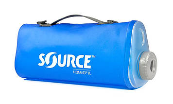 М'яка пляшка для води Source Nomadic Foldable Bottle, 2 л (Blue), фото 4