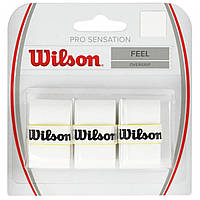 Обмотка Wilson pro overgrip sensation white 3pack