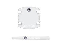 Защитные наклейки под ручку авто Volkswagen Прозрачные 4 шт (KG-5406)