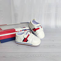 Білі пінетки кросівки Томмі для новонароджених