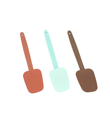 Лопатка кондитерська силіконова із пластиковою ручкою 29.5 см Helios 1931-A