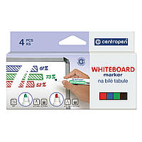 Набор маркеров Centropen Board 8559 2,5 мм, round tip, SET 4colors (картон) (8559/4/CB)