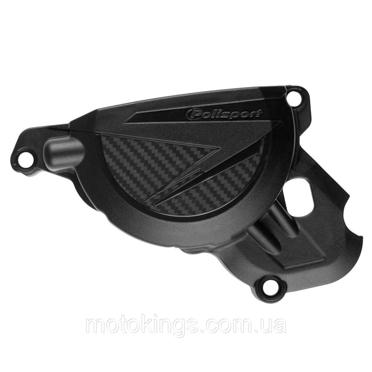Кришка генератора POLISPORT BETA RR 350/390/430/480 4T '20-22', колір чорний, фото 1