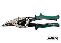 Ножиці по металу YATO "профі" : L= 250 мм, праві [6/36] Купи И Tochka