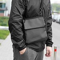 Мужская сумка мессенджер через плечо с кобурой для оружия тактический барсетка планшетка черная Tactic Tablet