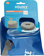 М'яка пляшка для води Source Nomadic Foldable Bottle, 2 л (Blue), фото 5