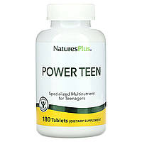 Вітаміни для підлітків, Supplement For Teenagers, Nature's Plus, Source of Life, 180 таблеток (NAP-29992)