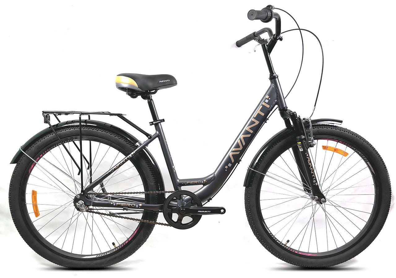 Велосипед жіночий 26 Avanti Fiero Shimano Nexus 3 spd чорний