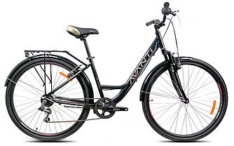 Велосипед жіночий 28 Avanti Blanco 18 Lady 6 spd. чорний
