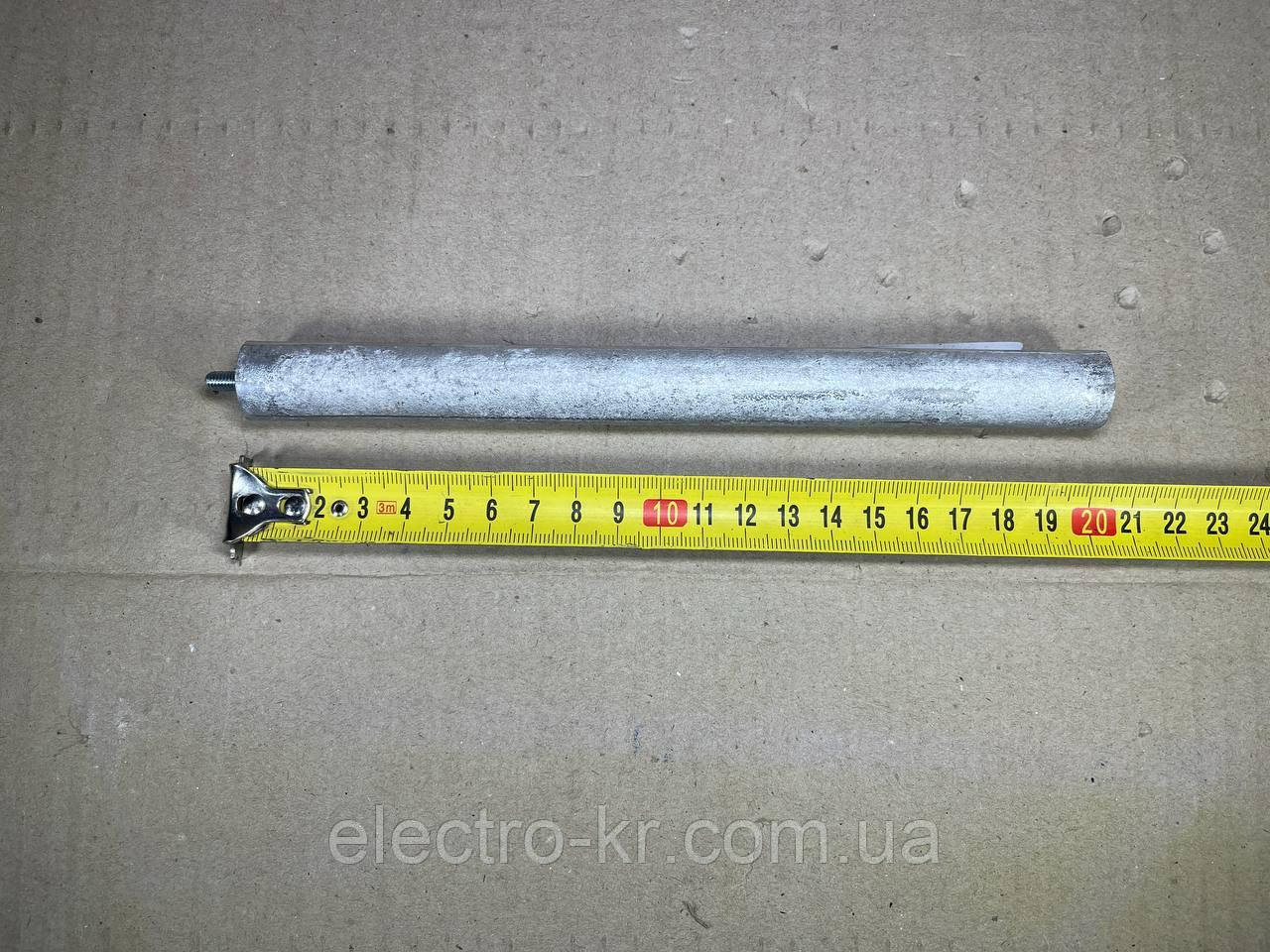 Магнієвий анод KAWAI Ø19мм, L=200мм, різьба M5*10мм для бойлерів Ariston, фото 1