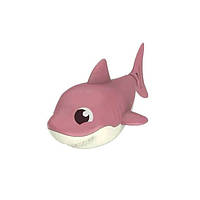 Игрушка для ванной Акула 368-3 заводная, 11 см (Розовый) fn