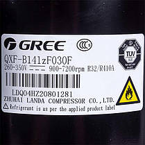 Компресор для кондиціонера Cooper&Hunter (C&H) 009001060006 18" QXF-B141zF030F R32/410a 260-350V Gree, фото 3