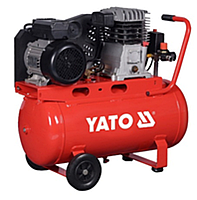 Компресор мережевий професійний YATO 230 В, 2.2 кВт,тиск 8 Bar, под. повітря-199 л/хв,ресивер-50 л Купи И