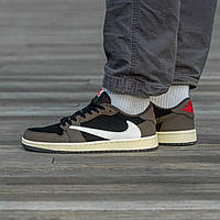 Мужские кроссовки Nike Air Jordan 1 Low Travis Scott