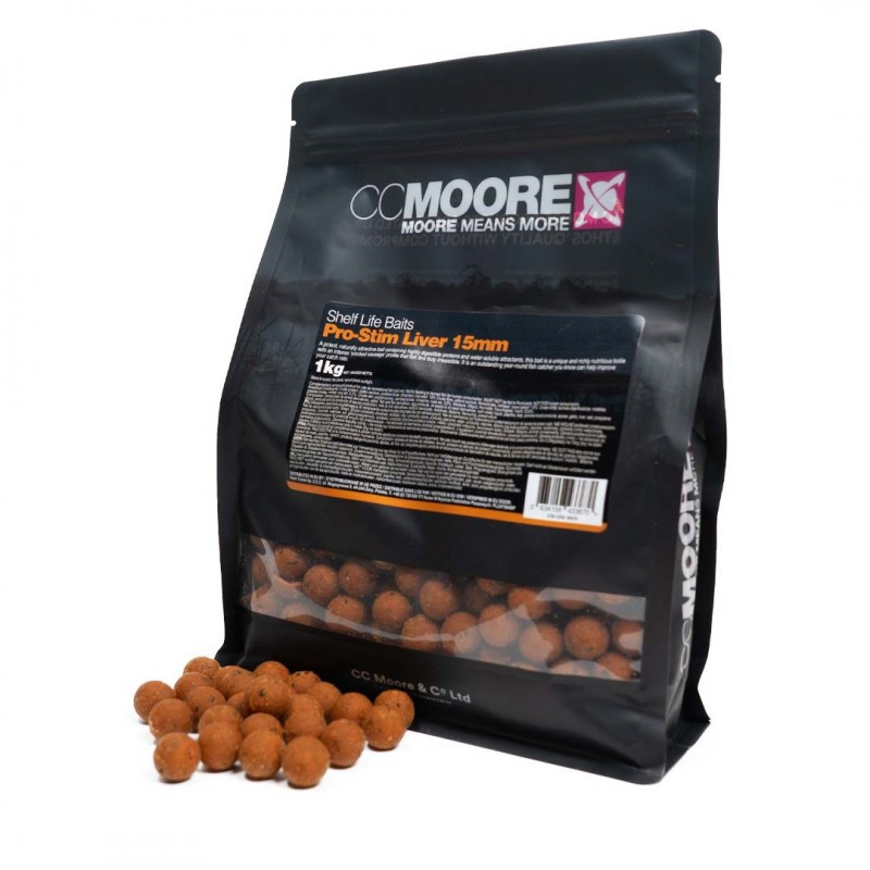 Бойли CC Moore Pro-Stim Liver 15мм 1кг, фото 1