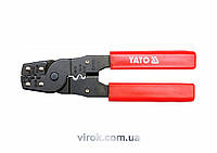 Обжимные клещи для разъемов 0,08-6 мм2, 2 функции YATO YT-2256 Купи И Tochka
