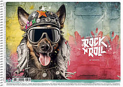 Альбом для малят. на пруж. 20/100 А4 "Star" №PB-SC-020-8504/Школярик/(9)(108)