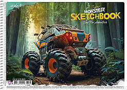 Альбом для малят. на пруж. 20/100 А4 "Star" №PB-SC-020-8505/Школярик/(9)(108)