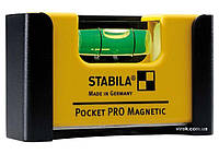 Рівень - міні STABILA Pocket PRO Magnetic магнітний : 7 х 2 х 4 см Купуй І Tochka