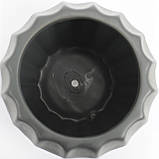 Кашпо керамічний "Led Cerra" 15,5х15,5х12,5см,мікс,без піддона №A040059(24), фото 3