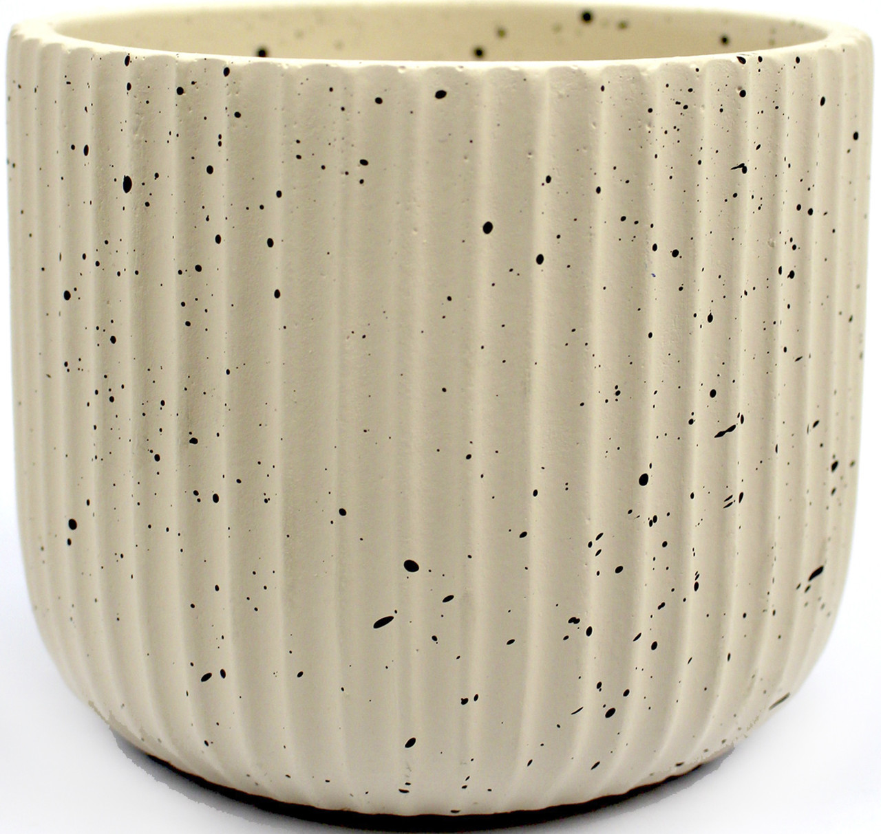 Кашпо керамічний "Led Margo" 14х14х11,5см,мікс,без піддона №A040054(18), фото 1