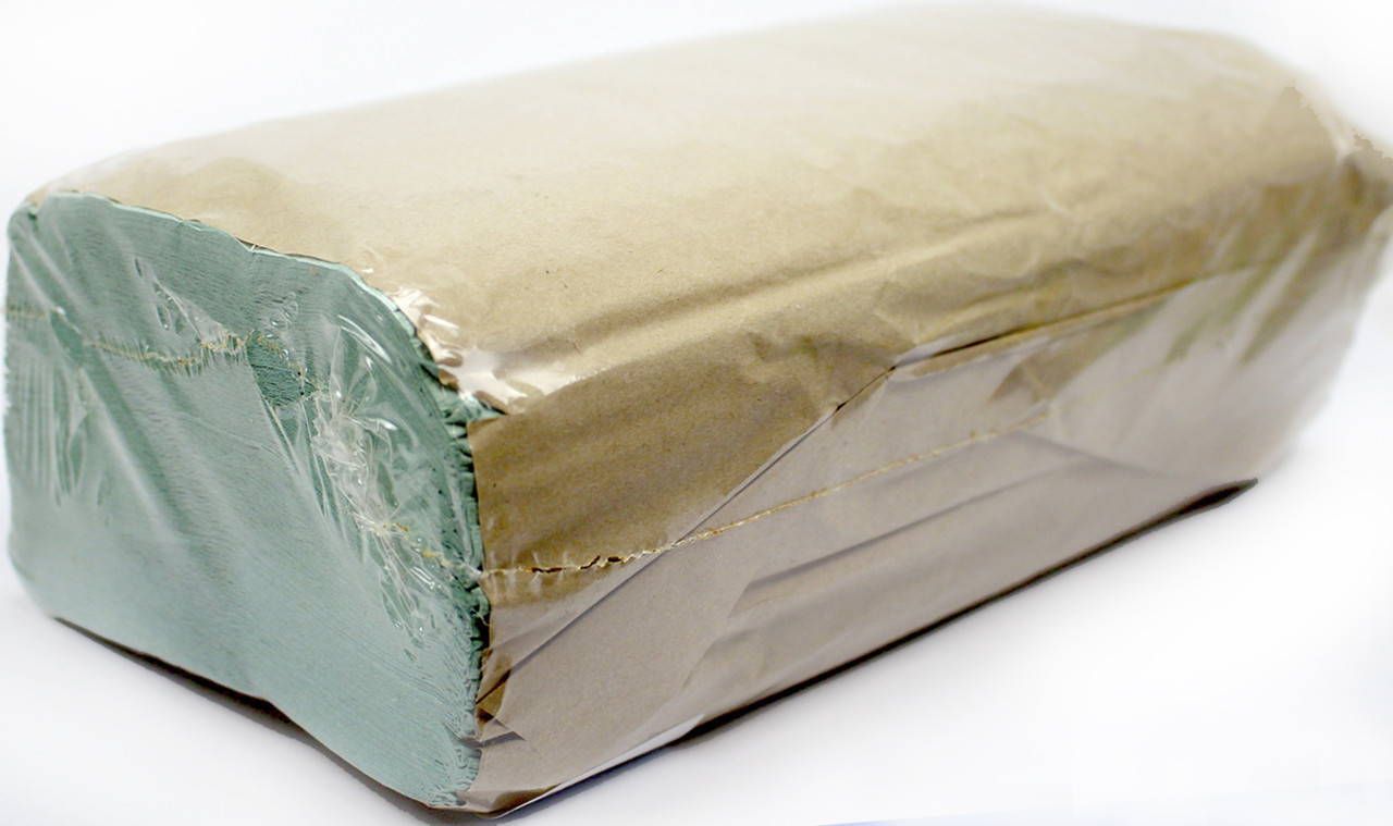 Рушник паперовий "Buroclean" (200шт) V-подібний зелений №10100114(20), фото 1