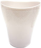 Горщик квітковий для орхідей "Ніка" 13х15,5см рожева перлина №114050/Алеана/(13), фото 3