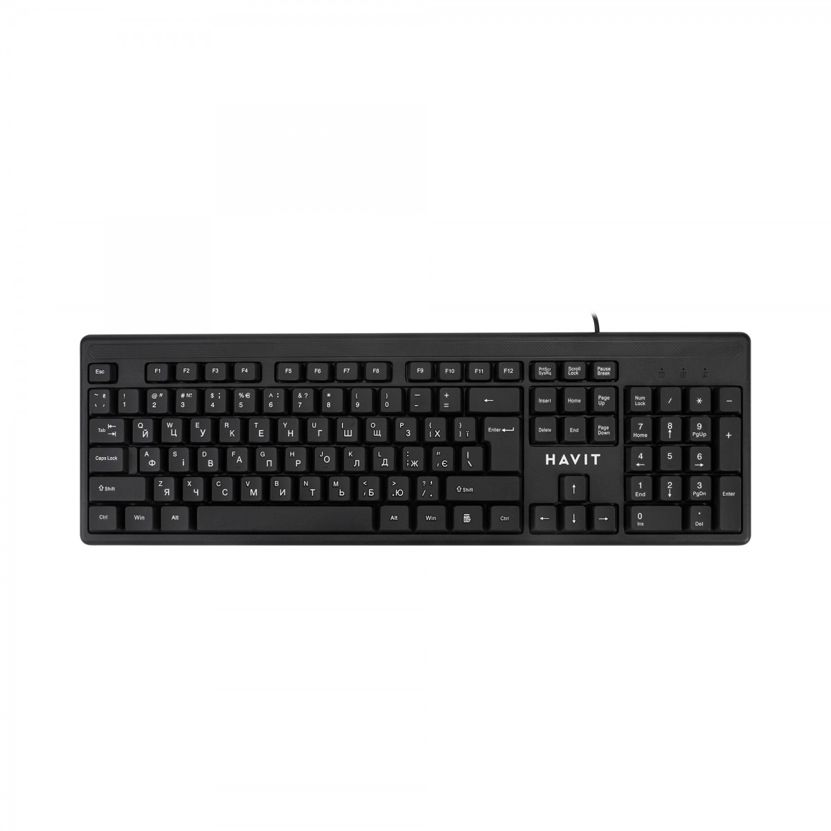 Клавіатура Havit HV-KB2001 USB black