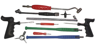 Інструмент для ремонту і обслуговування коліс