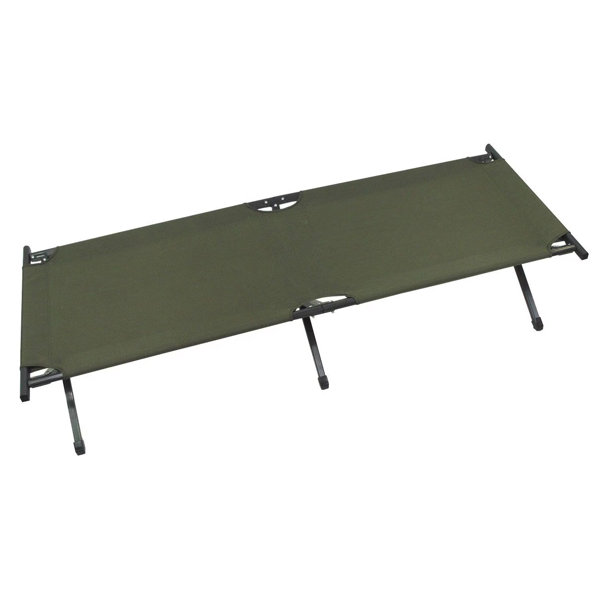 Алюмінієва розкладачка MFH US Olive - 190 x 66 см Німеччина
