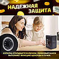 Скарбничка-сейф із паролем для монет Saving pot XL-744 Копілка для грошей дитяча Настільна прикраса, фото 4