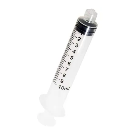 Шприц 3-х компонентний одноразовий стерильний "MEDICARE", 10 мл., Luer Lock, з голкою 21G (0,8 х 38 мм)