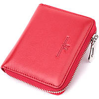 Симпатичный женский кошелек из натуральной кожи ST Leather 22448 Красный mn