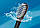 Ультразвукова електрична зубна щітка з 4 насадками Sonic Toothbrush X-3 Black, фото 4