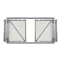 Дводверний люк 900х400 мм. під плитку, "Dual Classic"