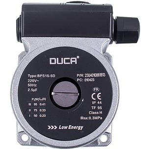 Насос циркуляційний Duca BPS 15-5D (30) 95 Вт (зворотне обертання) для газового котла, фото 2