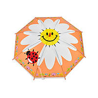Зонтик детский Божья коровка MK 4804 диаметр 77 см (Оранжевый) fn