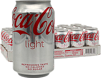 Вода "Coca-Cola" Light Taste (Germany), in can, 0.33 л