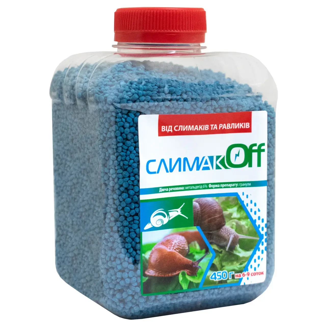Засіб проти равликів і слизової оболонки Слімокофф 450 г AgroProtection, фото 1