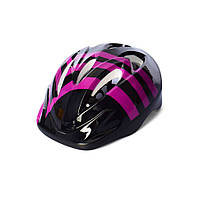 Детский защитный шлем Profi MS 3327 размер средний (Фиолетовый) Shopen Дитячий захисний шолом Profi MS 3327