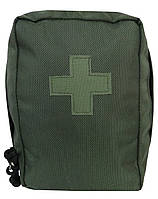 Армейская аптечка военная сумка для медикаментов 3L Ukr Military Нацгвардия Украины, хаки Shopen Армійська