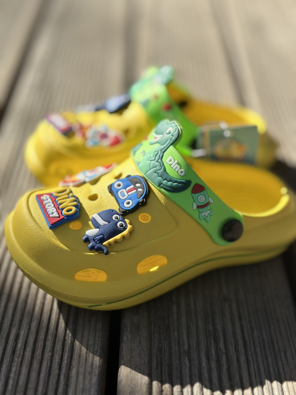Крокси дитячі динозаври, розмір 22, фото 1