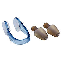 Беруши для плавания и зажим для носа Zelart HN-2 цвета в ассортименте sp
