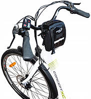 Водонепроницаемая велосумка на руль, мужская сумка два в одном 1L Axer Shopen Водонепроникна велосумка на